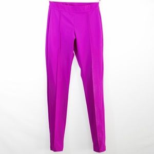 HUE fuchsia High Waist Ponte Leggings